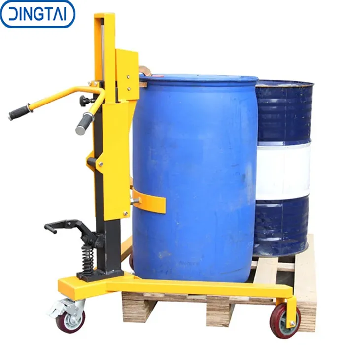 Pallet Straddling Drum Truck